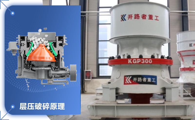 Mining cone crusher model parameters and operating principles