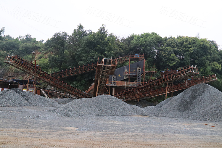 Línea de producción de piedra azul de 300tph de Hunan Changsha