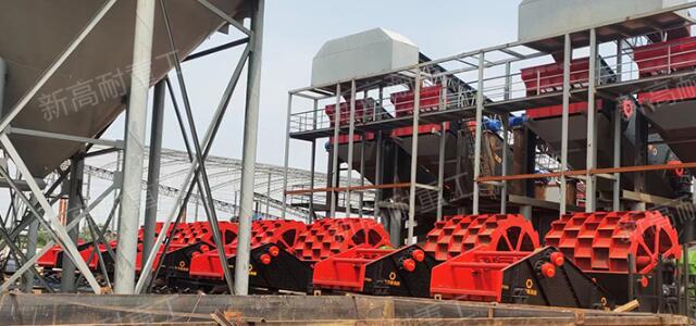 Línea de producción de 2500tph en la ciudad de Guiping, Guigang, Guangxi