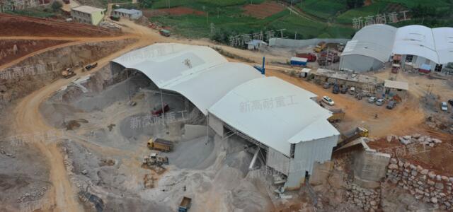 Línea de producción de 200tph en el distrito de Zhaoyang, Zhaotong, Yunnan