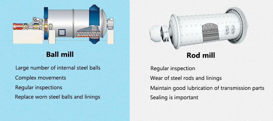 Differences in maintenance and care