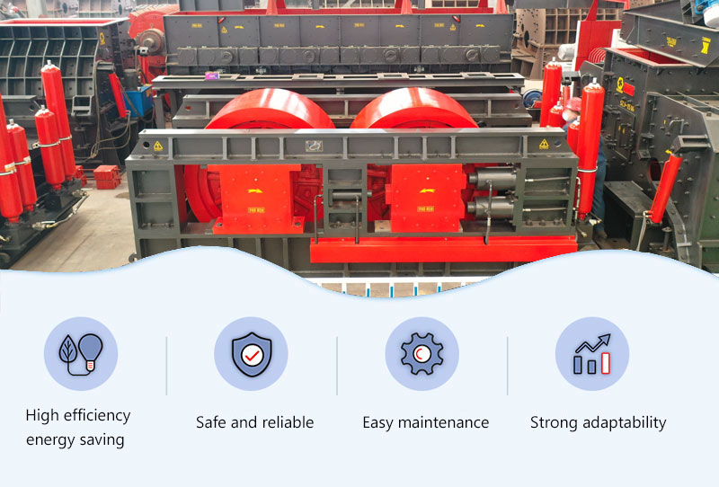 Double-roller sand making machine advantages map