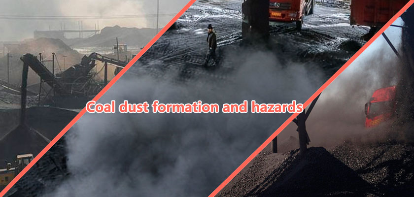 Coal dust formation and hazards