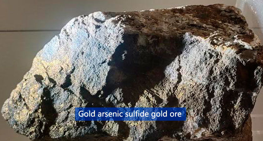 Gold arsenic sulfide gold ore