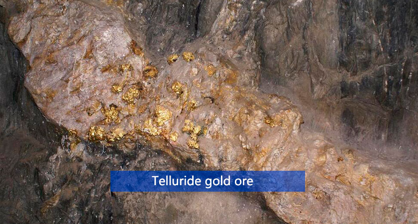 Telluride gold ore