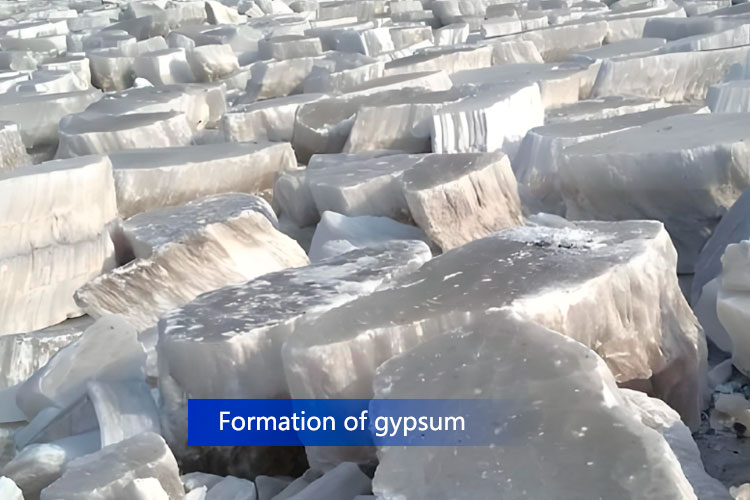 Types and applications of gypsum