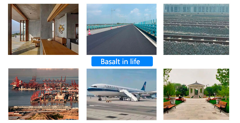 Hardness, characteristics and applications of basalt