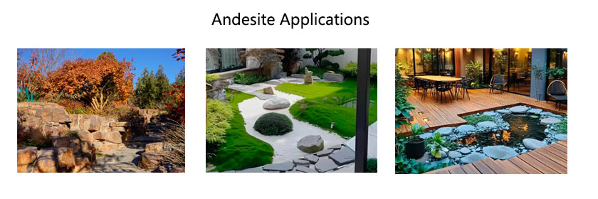 Uses of andesite