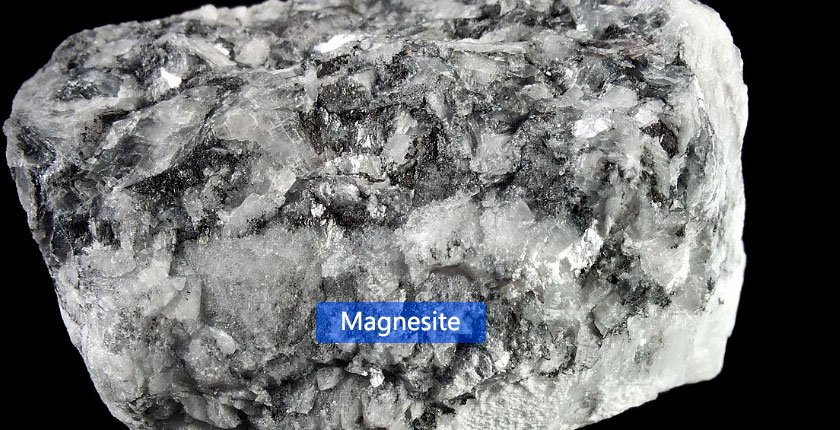 The properties and process flow of magnesite