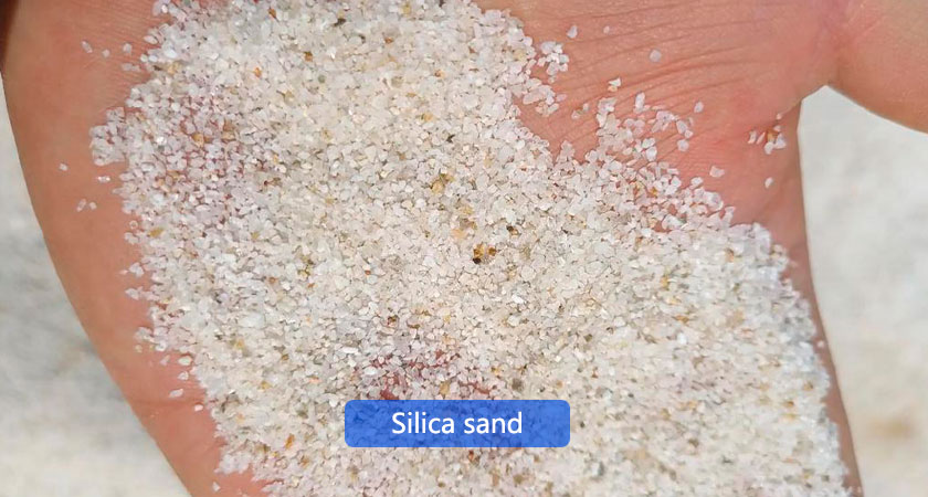 Silica sand applications areas and production process