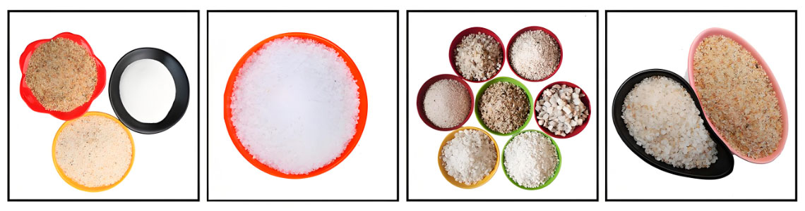  Classification of silica sand