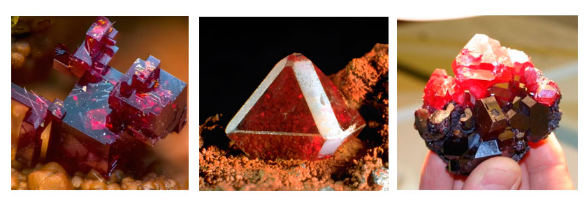 Cuprite crystal form