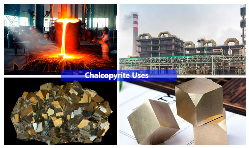  What are the uses of chalcopyrite