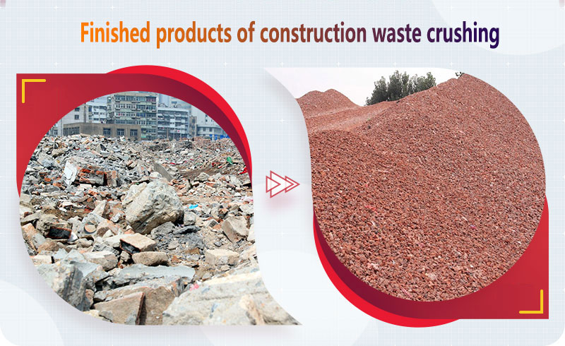 Recommended construction waste crushing equipment